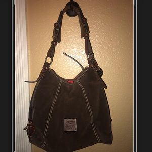 Suede Dooney and Bourke purse